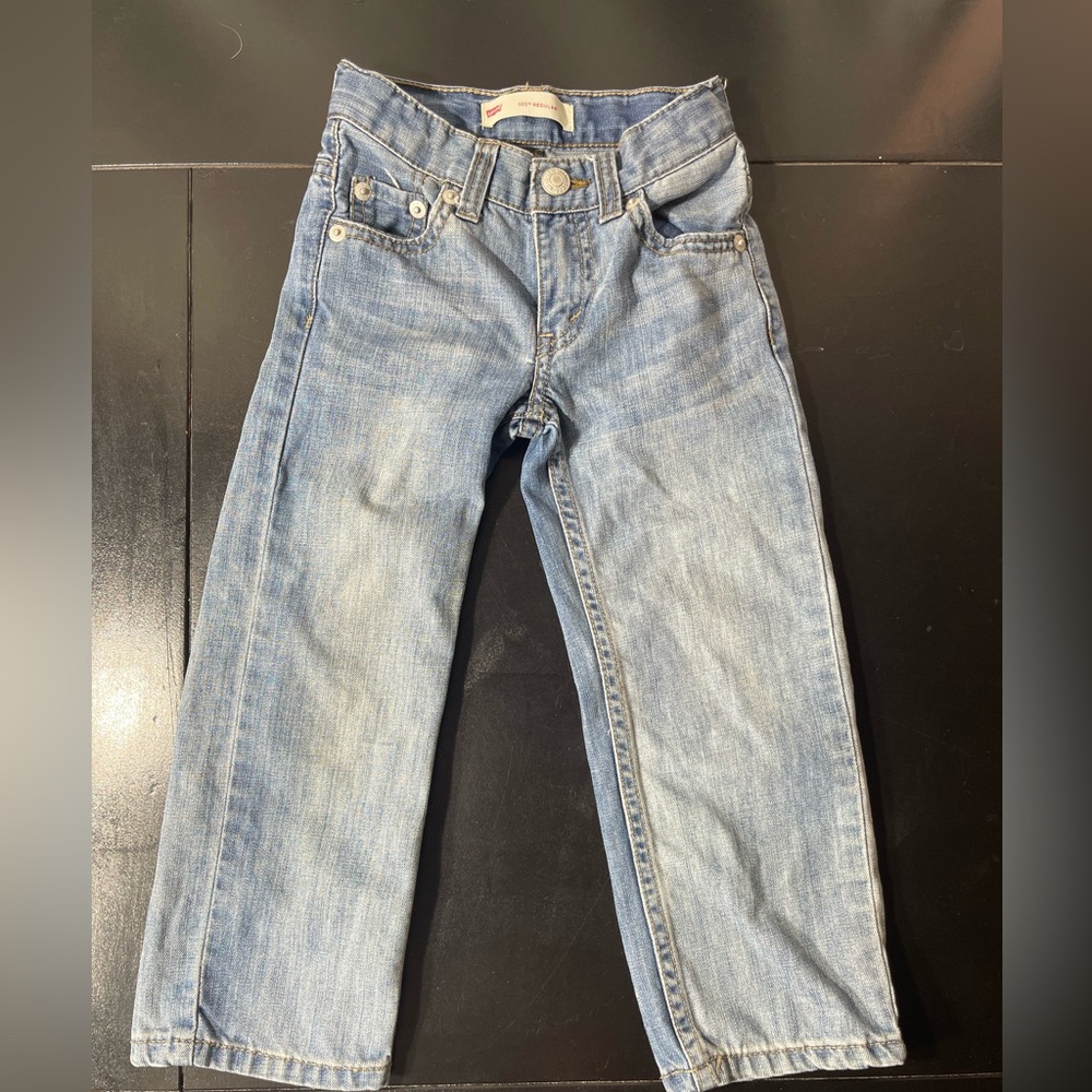 Levi's Blue Denim Jeans 3-4years